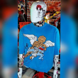 Tatted angel sweatshirt